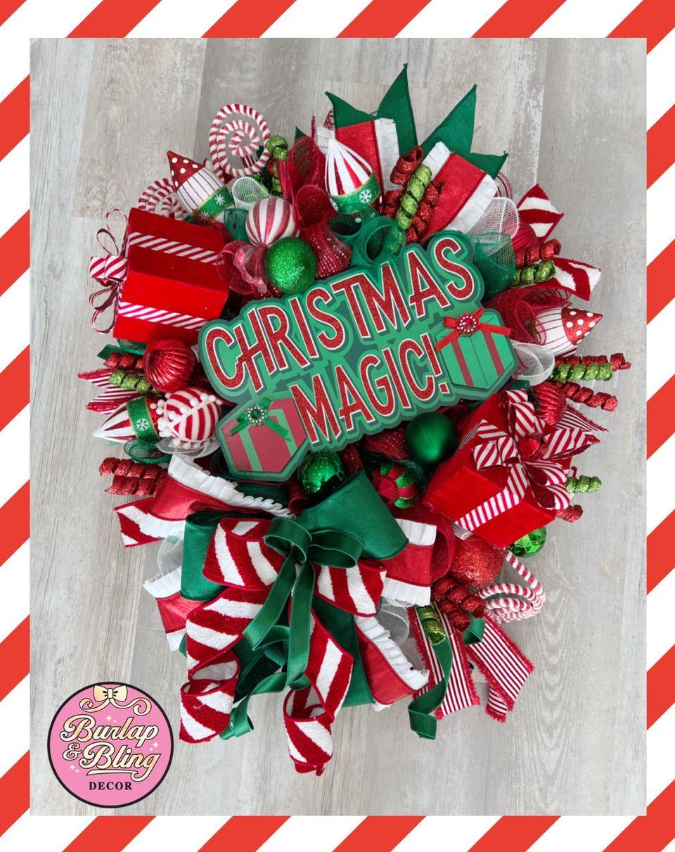 December 2023 Tutorials - Burlap and Bling Decor