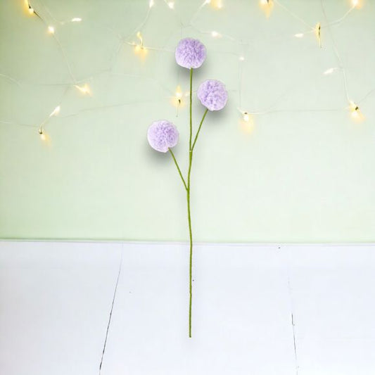 31in Lavender Dandilion Stem - Burlap and Bling Decor