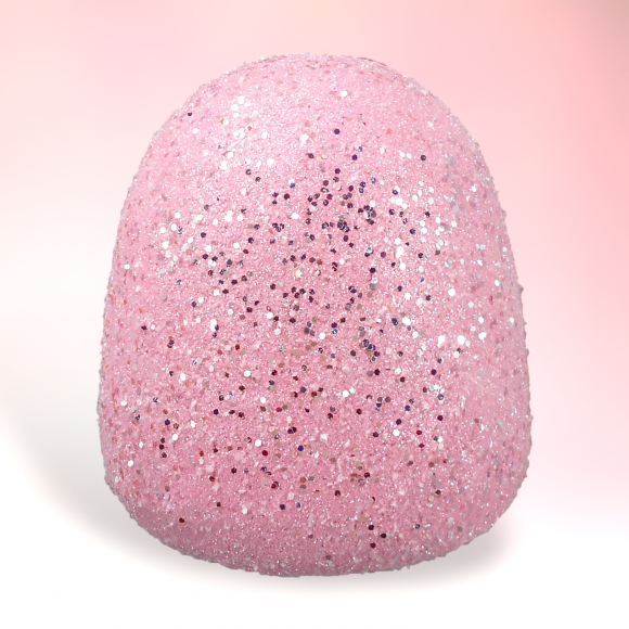 9" Pink Gumdrop - Burlap and Bling Decor