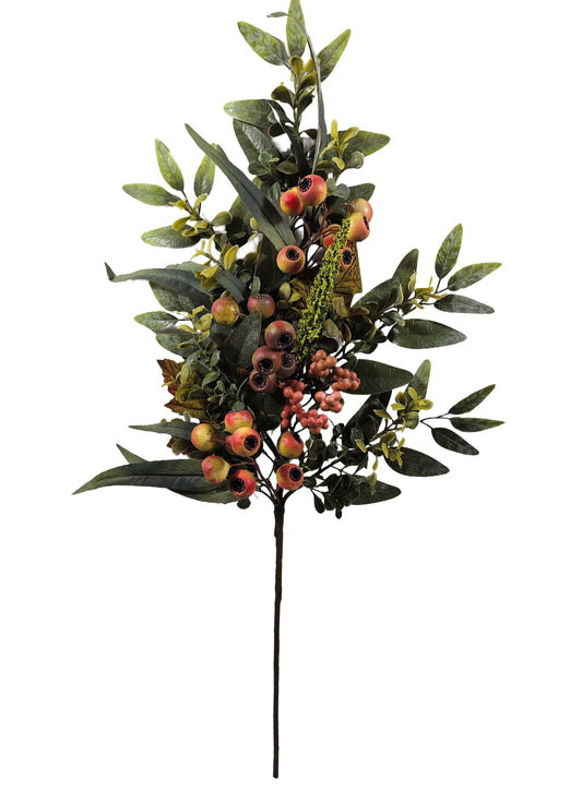 29" MIXED FALL ROSE POD - Burlap and Bling Decor