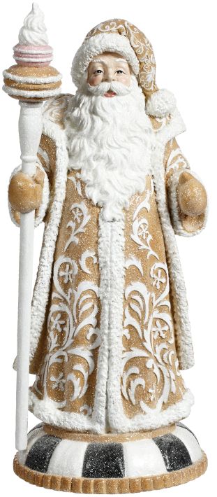 GINGERBREAD SANTA 18''