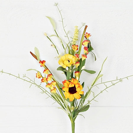 19in Bush-Yellow Daisy with mountain flowers