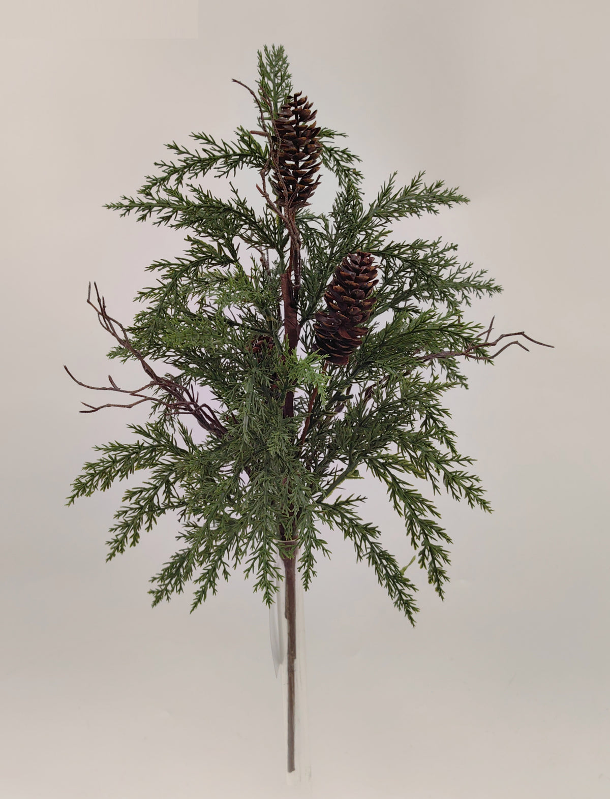 22" PINE & CONE BUSH