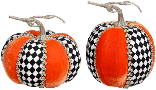 HARLEQUIN PUMPKIN Choose Small 6" or Tall 7''