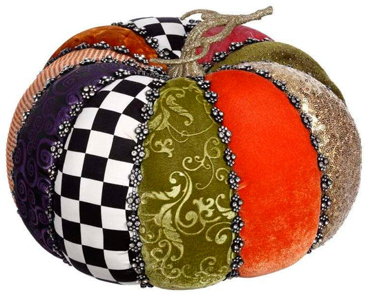 COUTURE PUMPKIN, L 13X8.5"