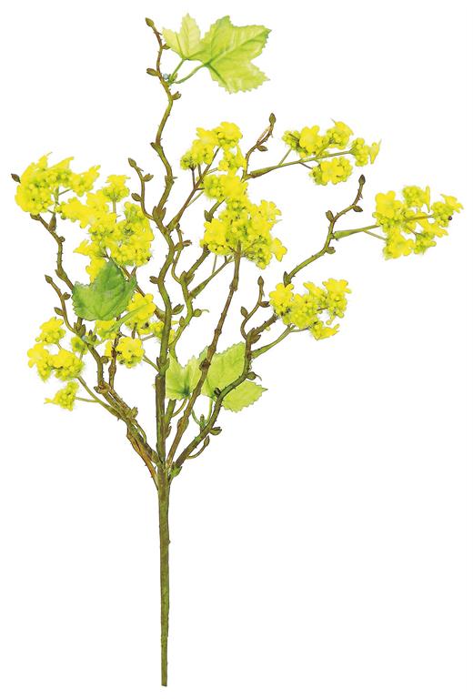 MINI BLOSSOM PICK 19" YELLOW - Burlap and Bling Decor