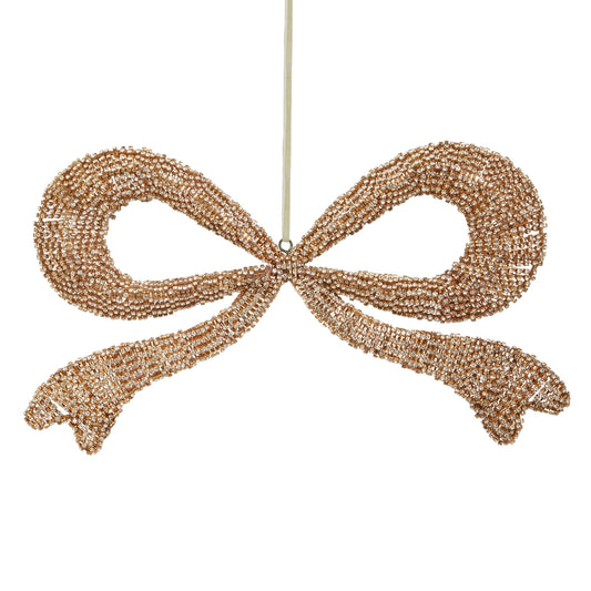 17" JEWELED BOW ORNAMENT