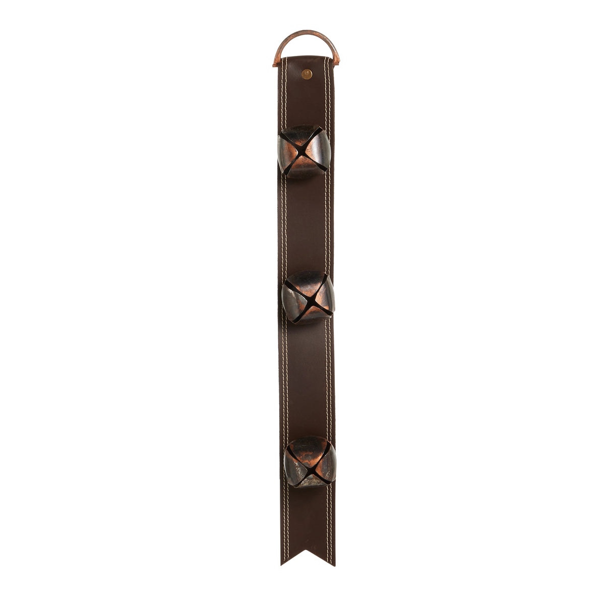 24" Brown Sleigh Bell Strap