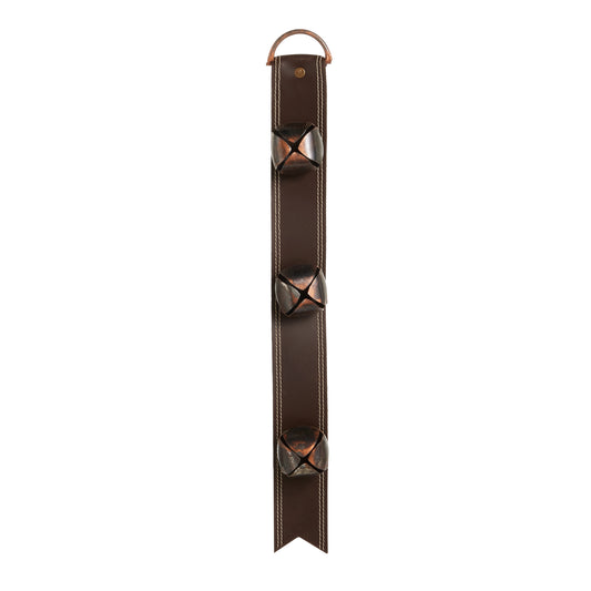 24" Brown Sleigh Bell Strap