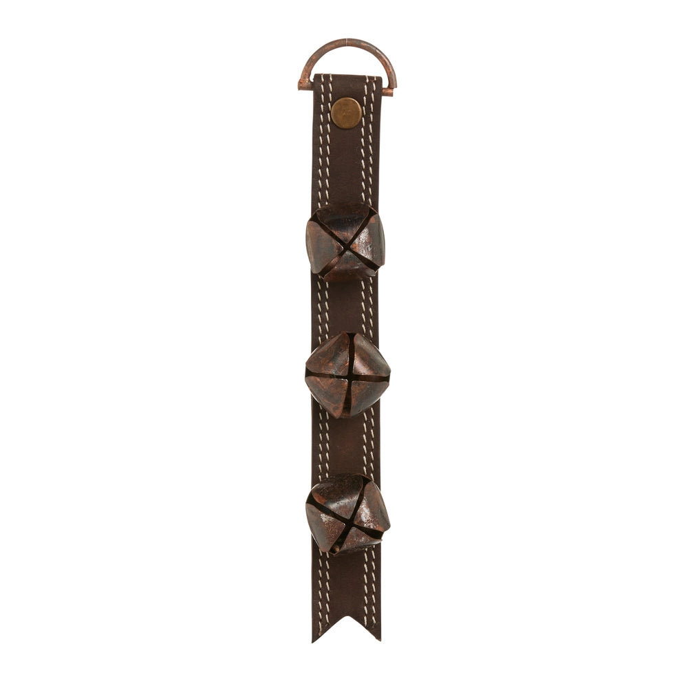 8.5" Brown Sleigh Bell Strap