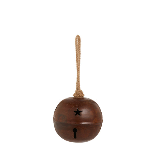 5" Rustic Jingle Bell Ornament