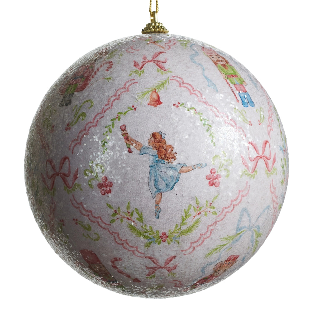 6" NUTCRACKER SUITE BALL ORNAMENT
