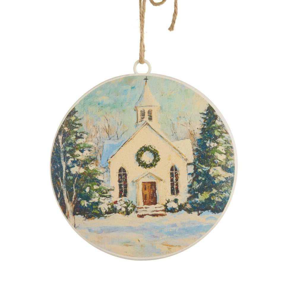 6" Hymns in the Snow Ornament
