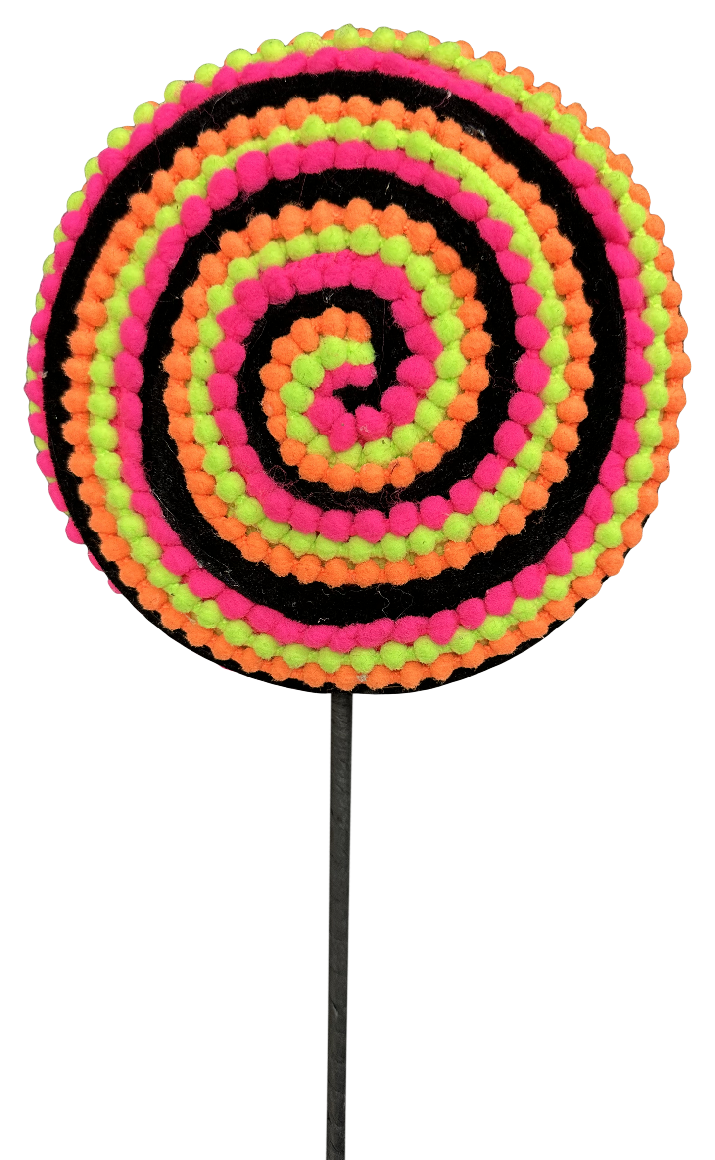 Lollipop Spray 7" Diameter Neon