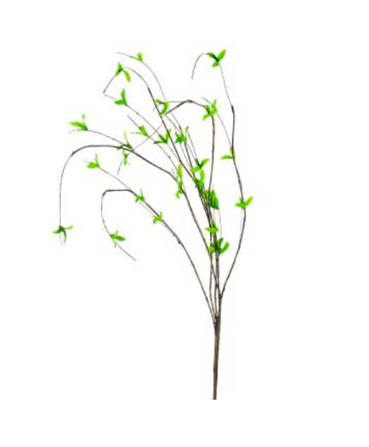 Leaf Sprout Branch green - Burlap and Bling Decor