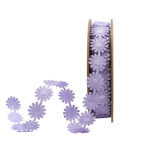 3/4" Ultra Sonic Trim | Daisy Flower Lavender