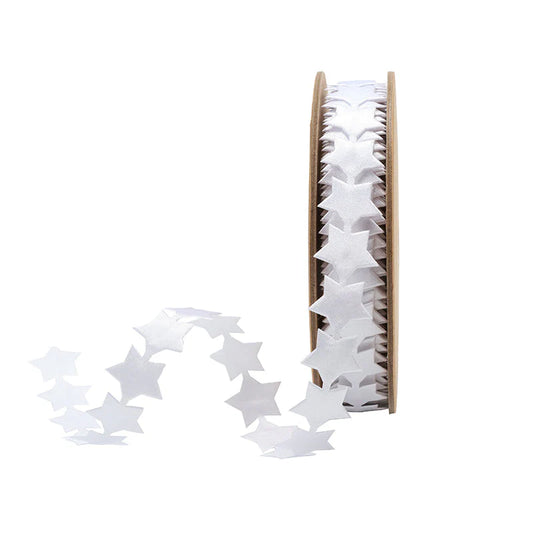 3/4" Ultra Sonic Trim | Star White - Burlap and Bling Decor