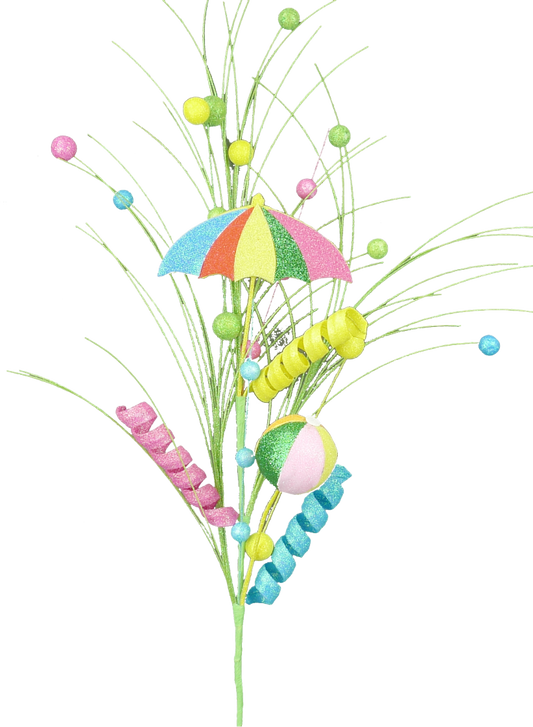 Beach Umbrella Ball Spray 34L - Burlap and Bling Decor