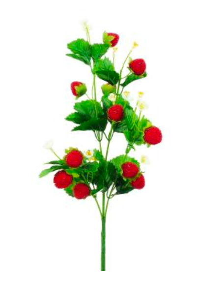Strawberry Spray H24 - Burlap and Bling Decor