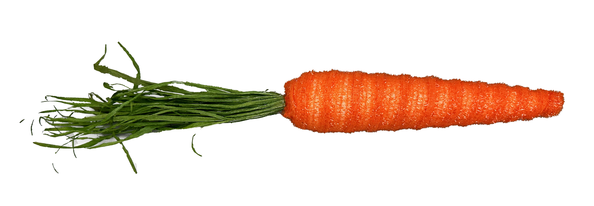 Orange Shimmer Carrot H15xDIA2 - Burlap and Bling Decor