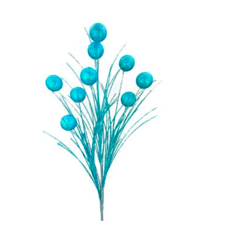 Glitter Ball Filler Spray H30 blue - Burlap and Bling Decor