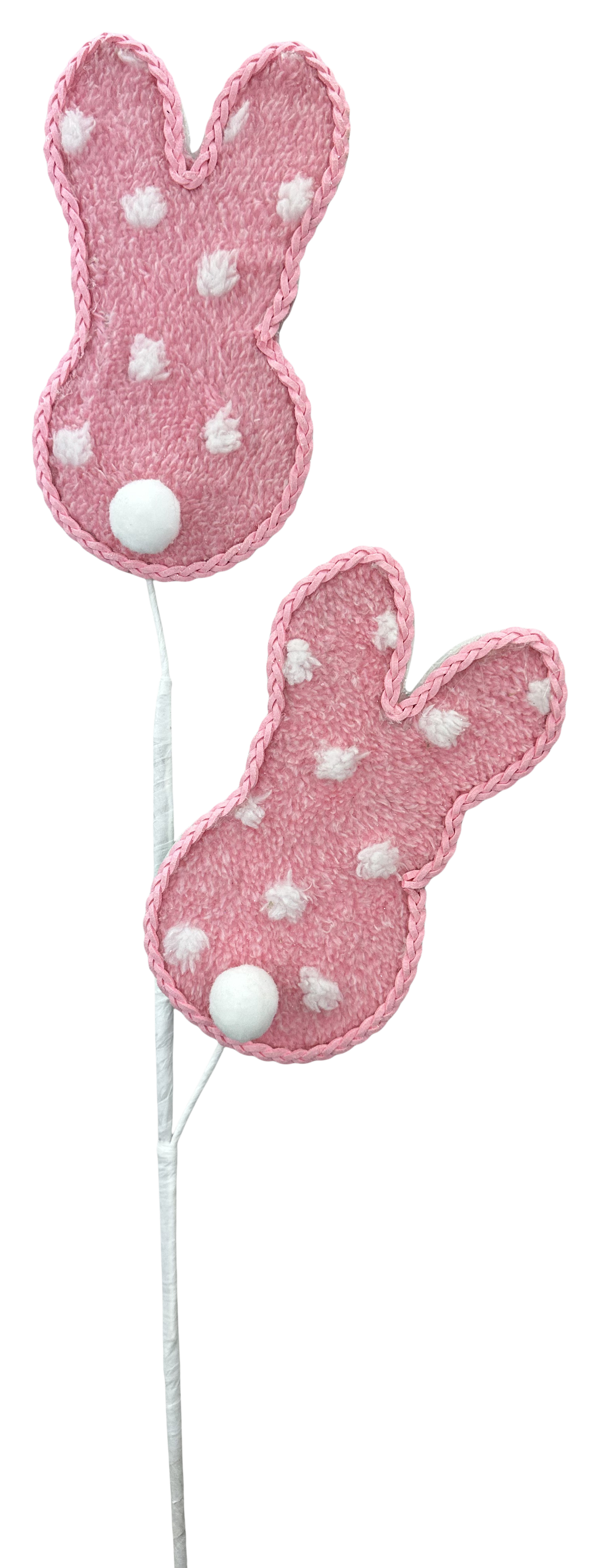 Polkadot Bunny Spray H29 pink - Burlap and Bling Decor