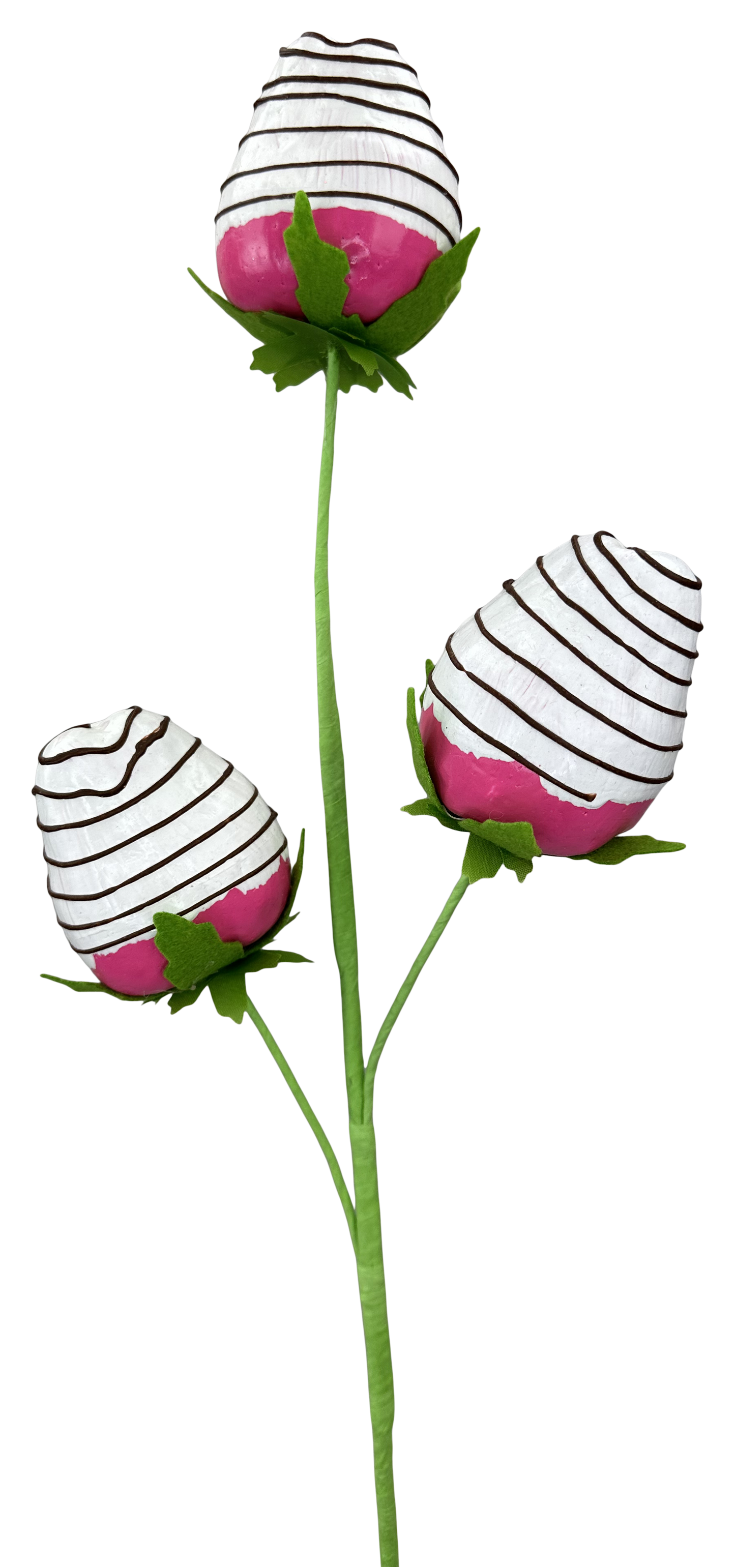 Dipped Strawberry Pick H22 Pink - Burlap and Bling Decor