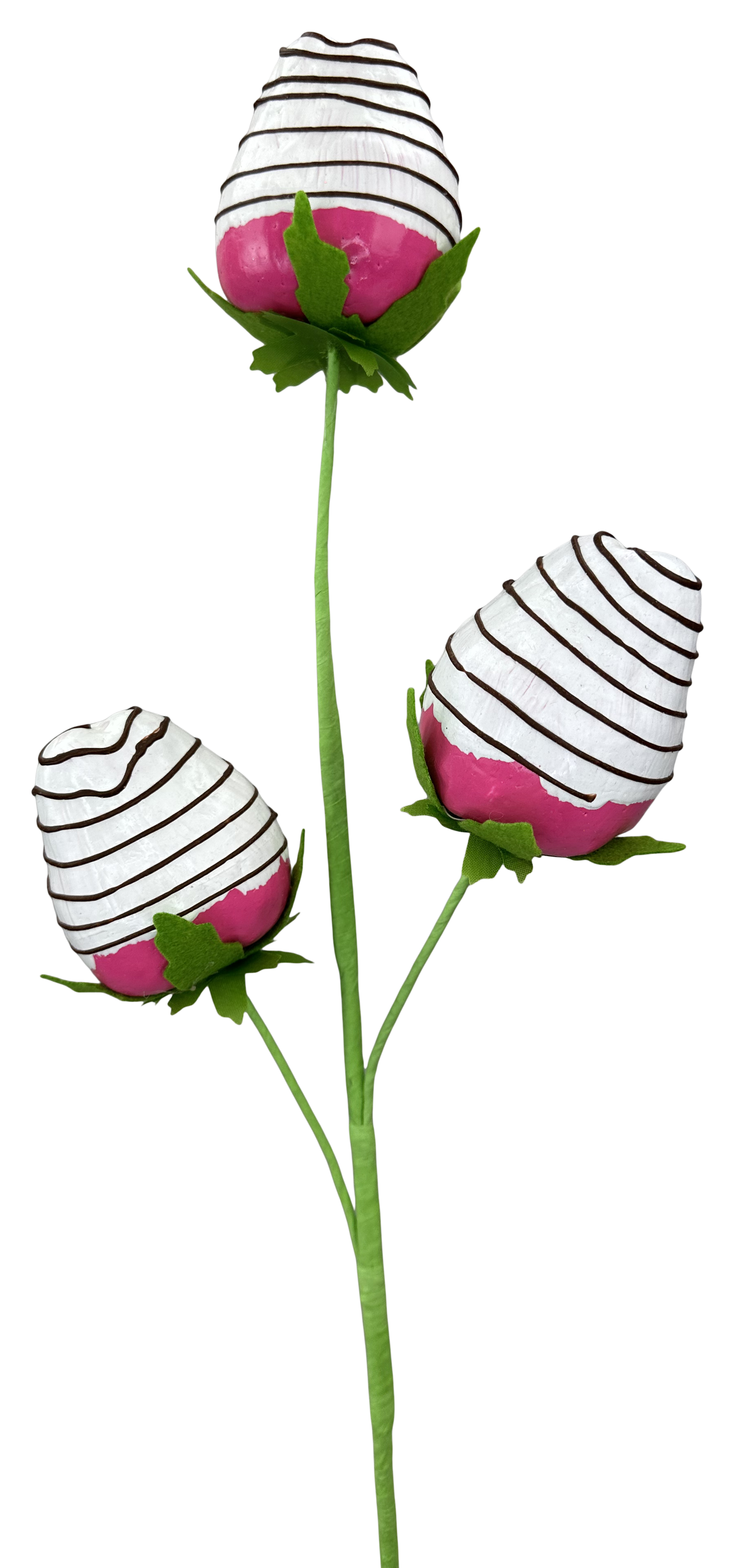 Dipped Strawberry Pick H22 Pink - Burlap and Bling Decor