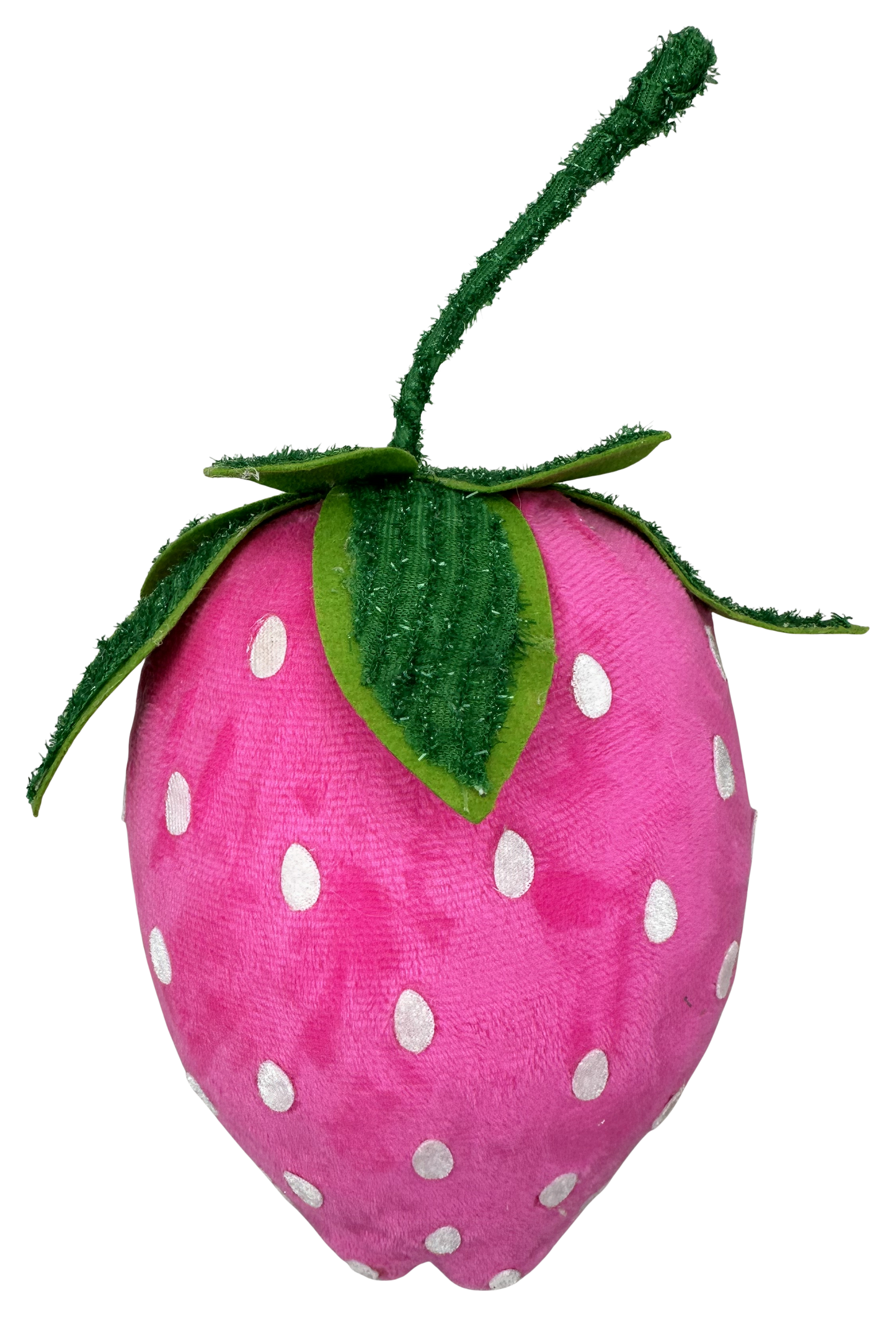 Pink Strawberry 11"x 5.5" - Burlap and Bling Decor