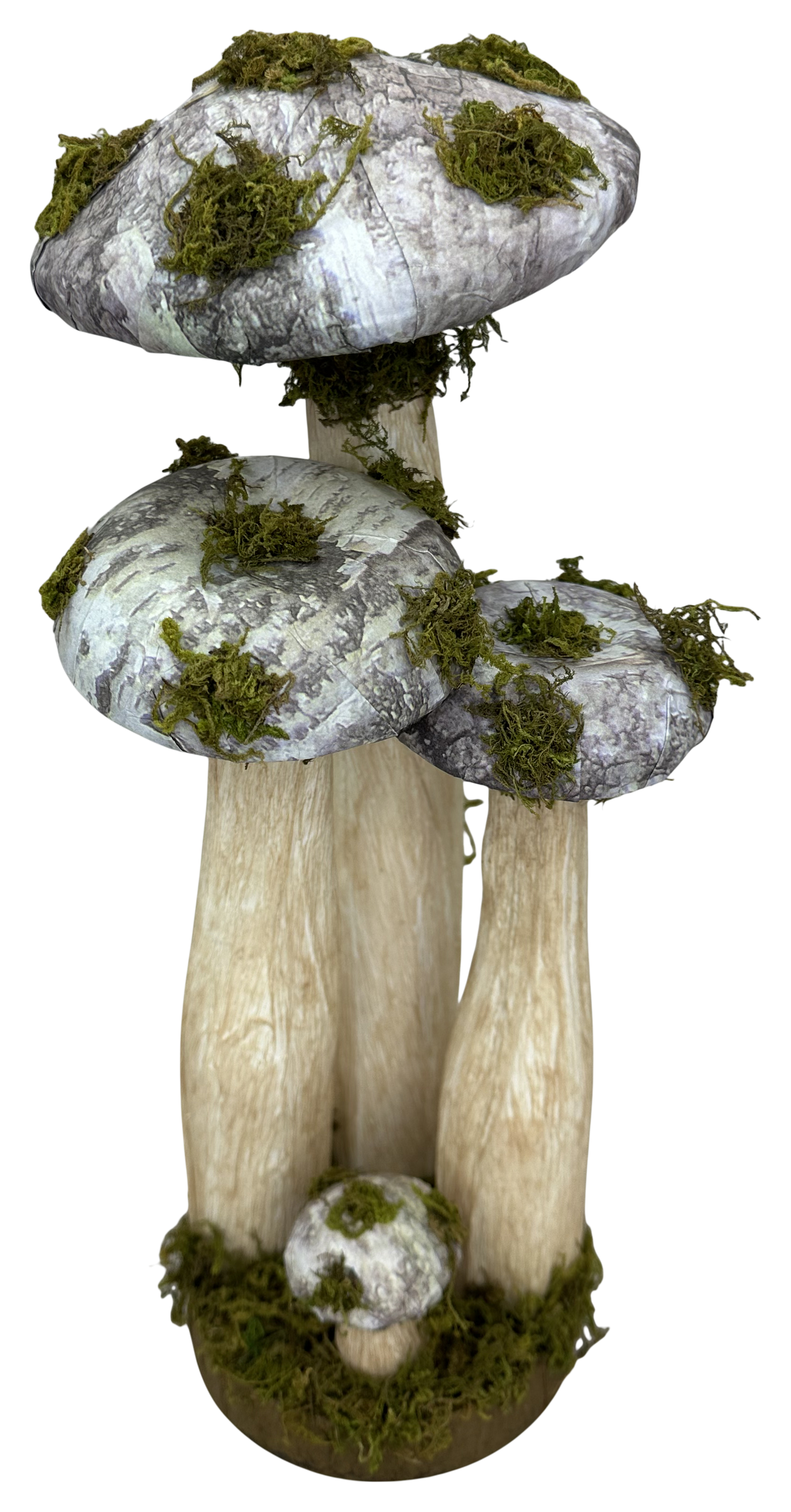 Sisal Natural Mushroom H12 - Burlap and Bling Decor