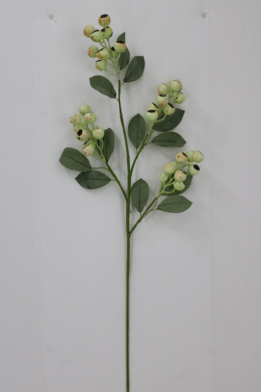 30 IN GREEN BERRY SPRAY - Burlap and Bling Decor