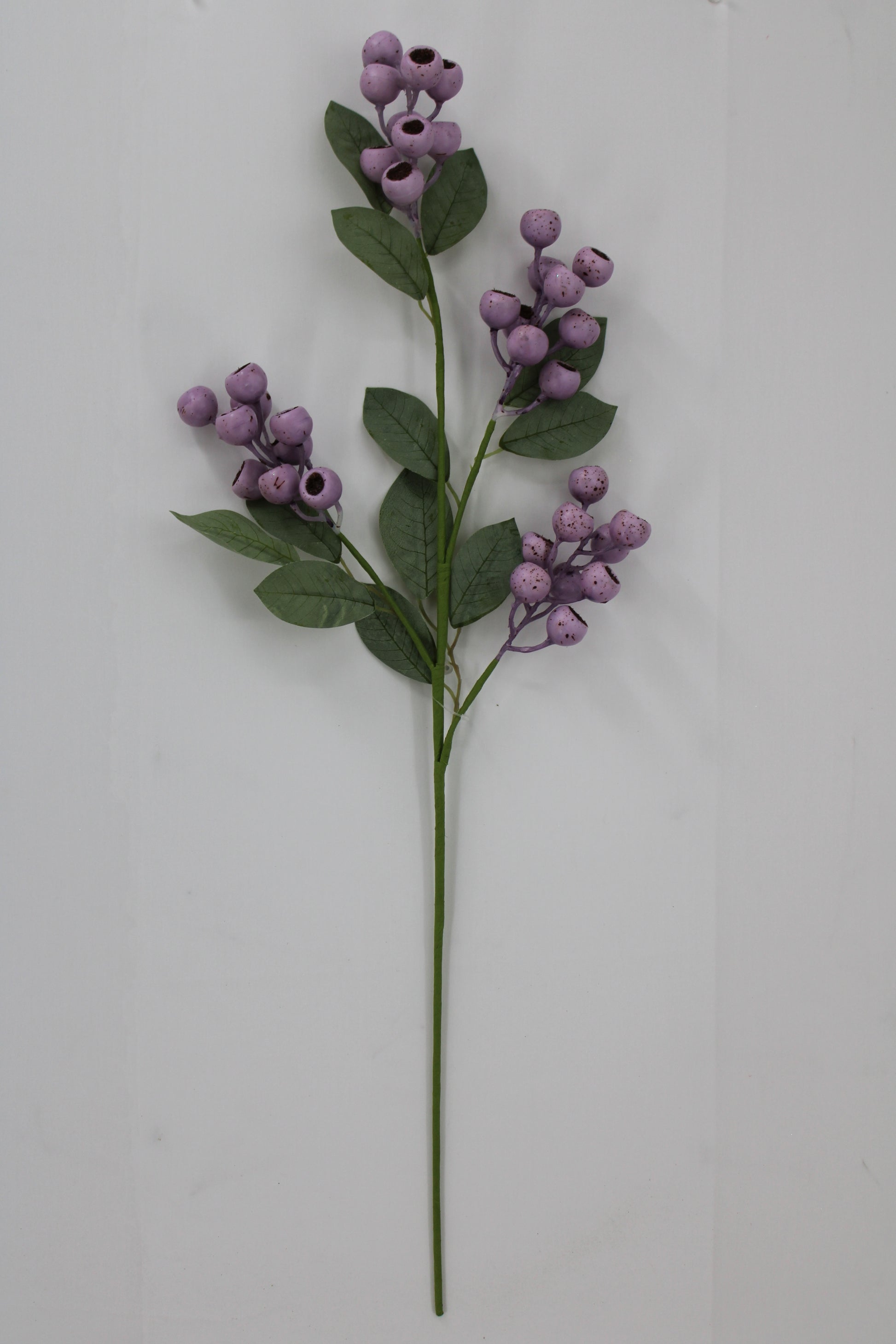 30 IN PURPLE BERRY SPRAY - Burlap and Bling Decor