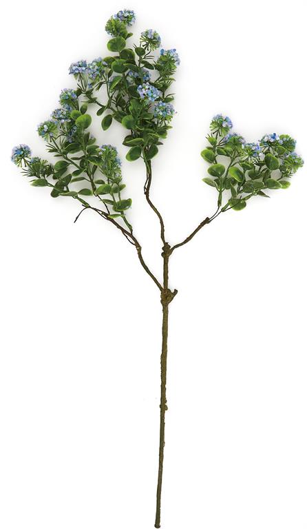 SNOWBALL SPRAY, 24" BLUE - Burlap and Bling Decor