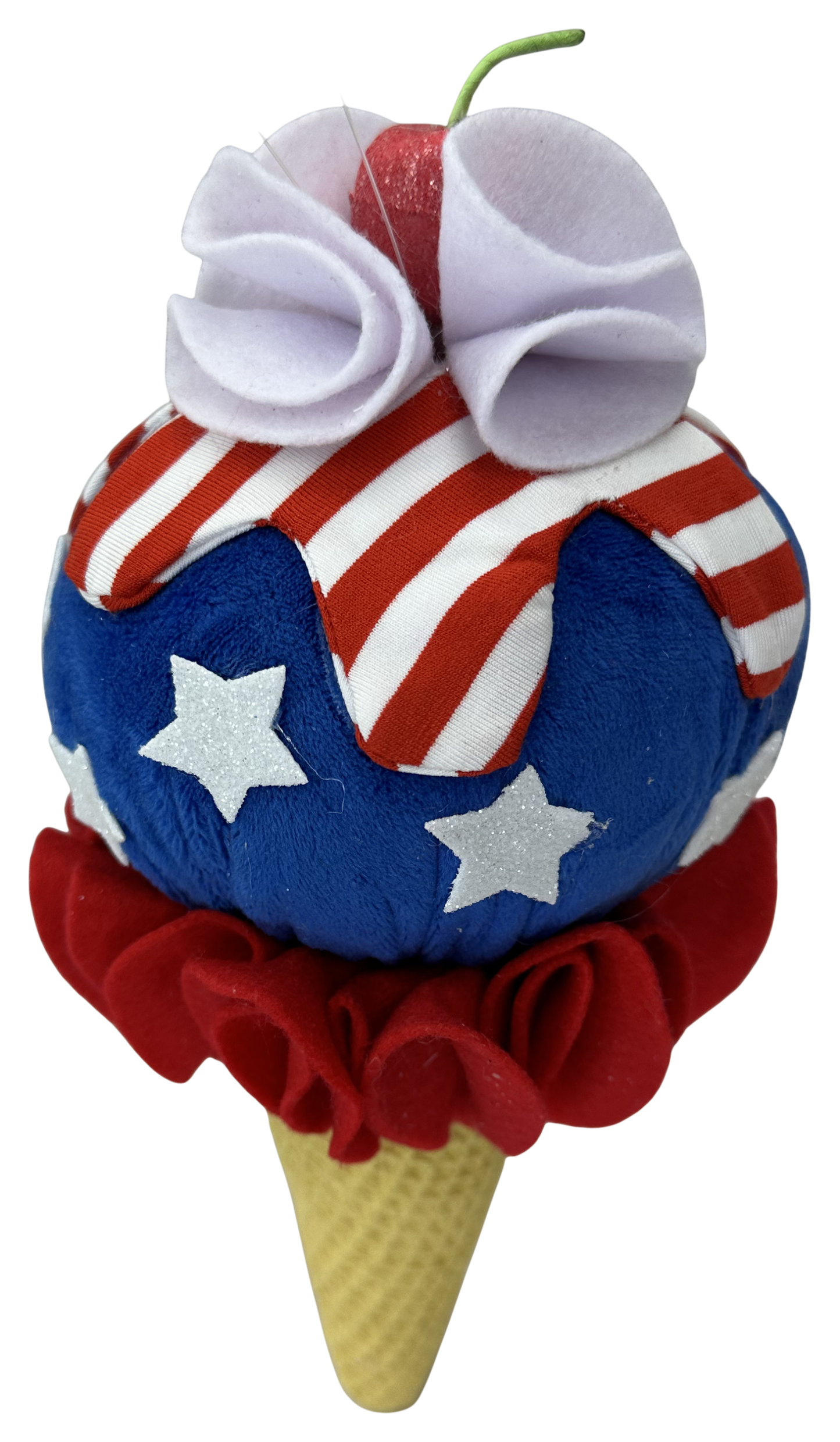 Orn Ice cream H10xW5 - Burlap and Bling Decor