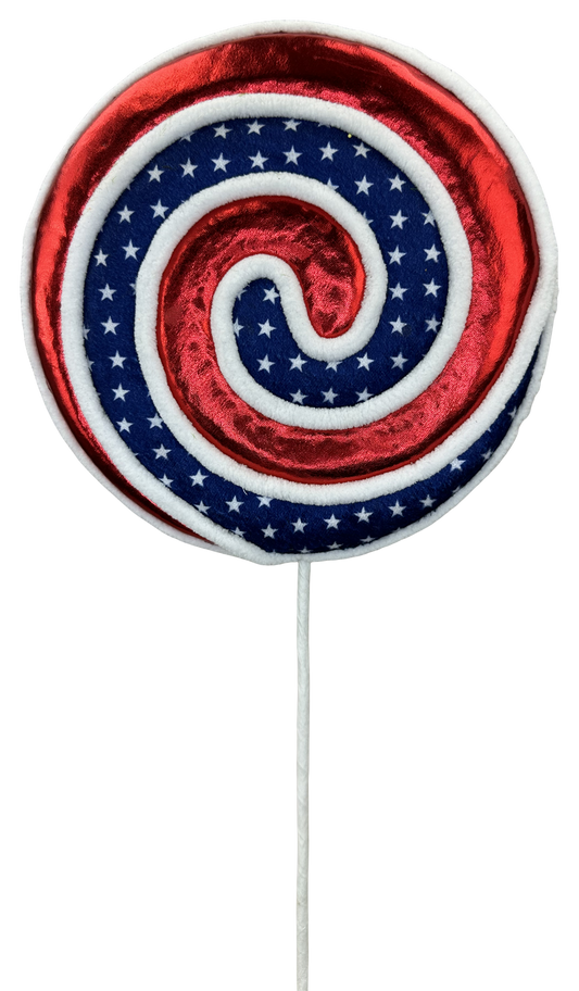 Star Lollipop Spray Patriotic - Burlap and Bling Decor