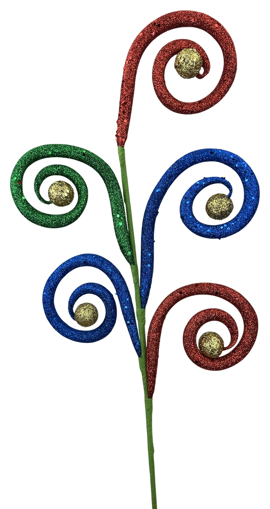 Curl Ball Spray Red/Green/Blue