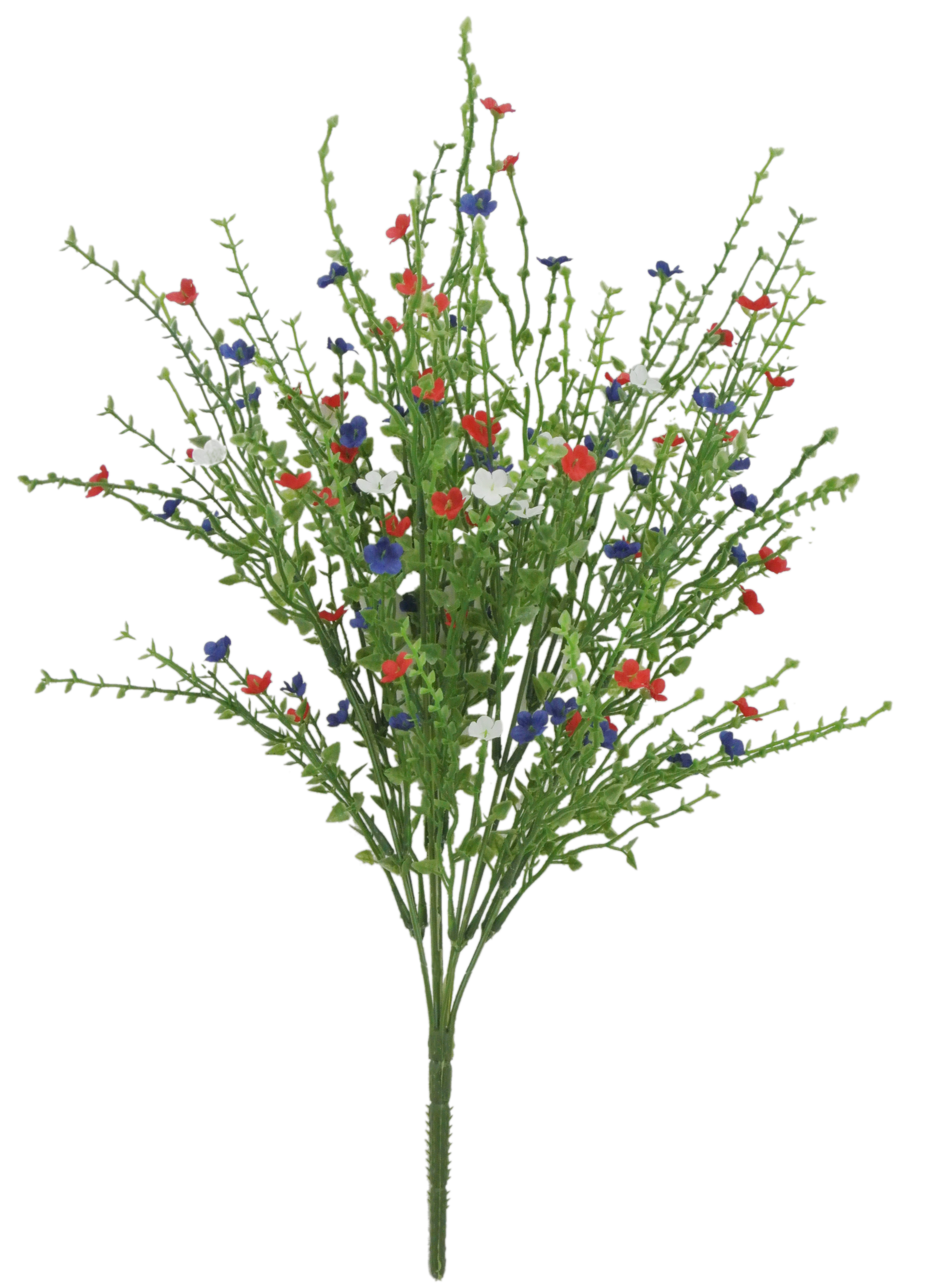 21 IN FLOWERING BUSH - Burlap and Bling Decor