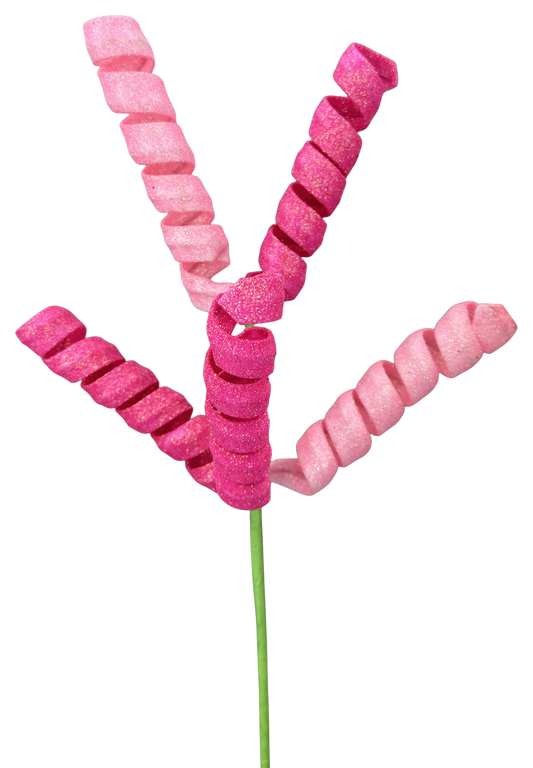 Frizzy Curly Pick H16 HTPK - Burlap and Bling Decor