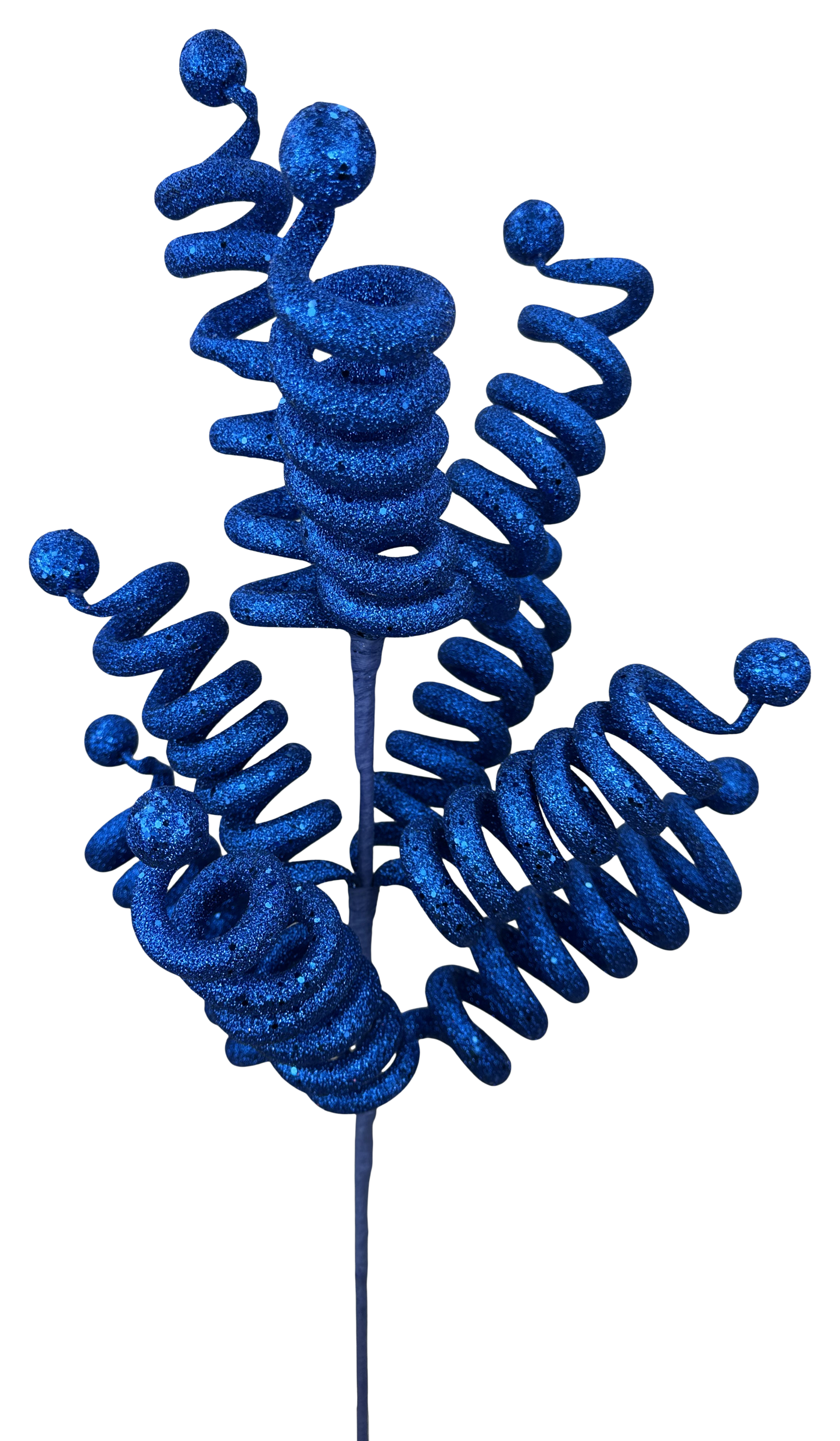 Curly Ball Spray Blue
