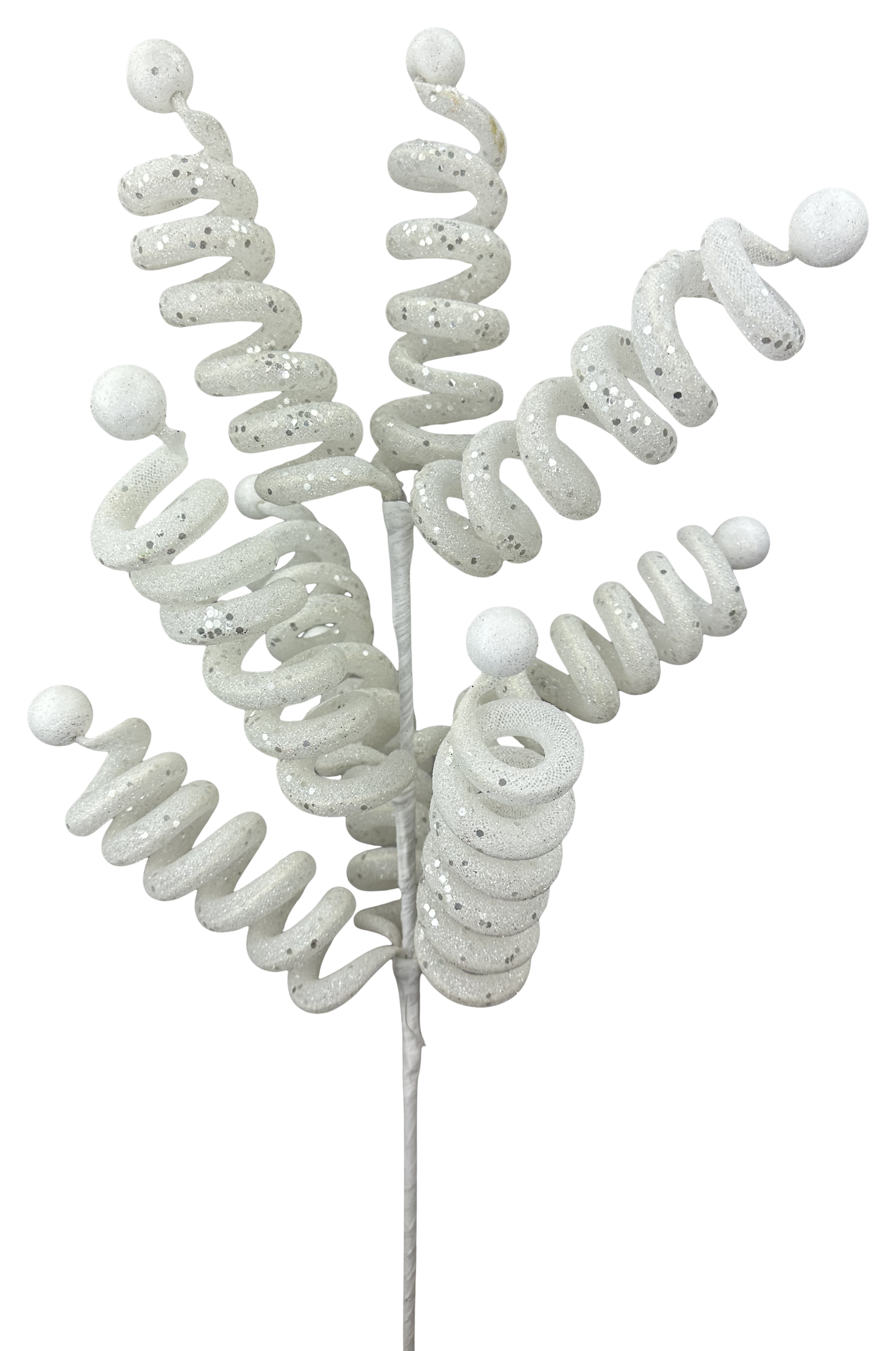 Curly Ball Spray White