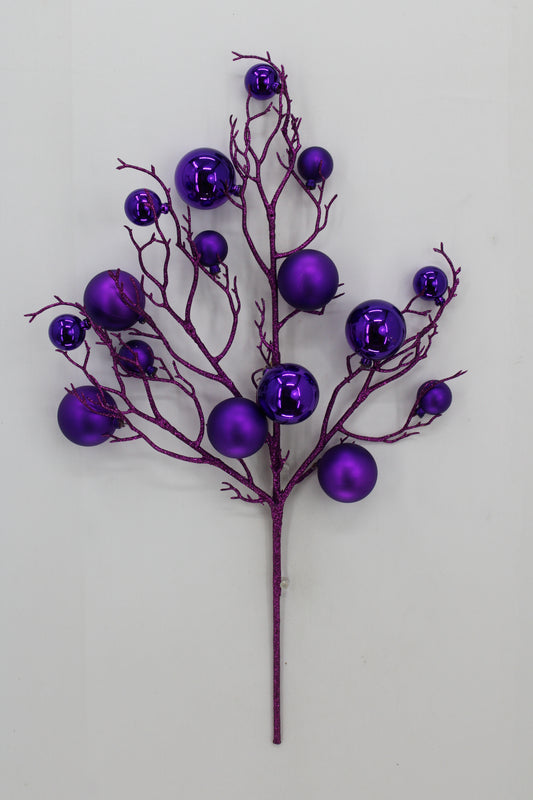 23 " PURPLE BALL SPRAY