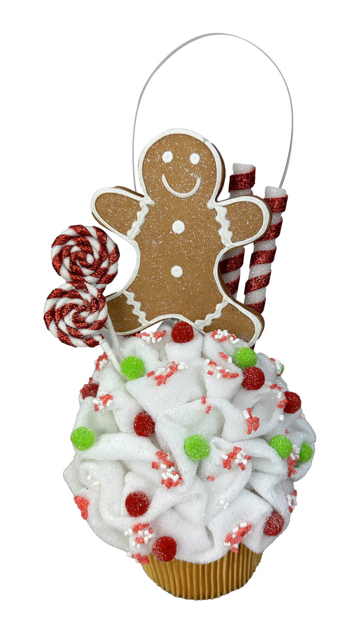 Gingerbread Cupcake 10"
