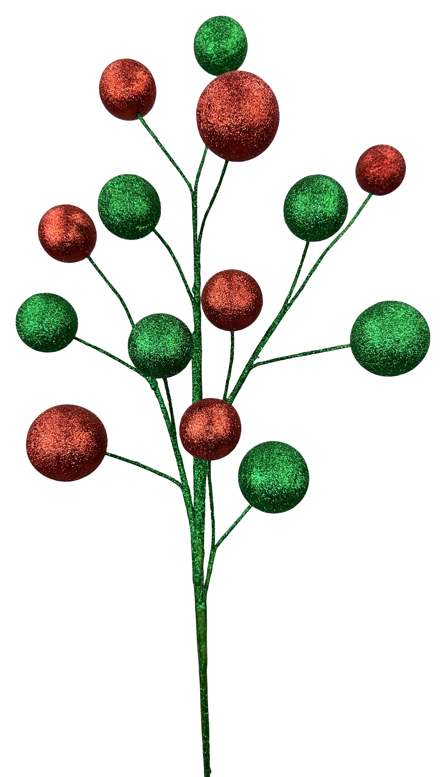 Glitter Red/Green Ball Spray