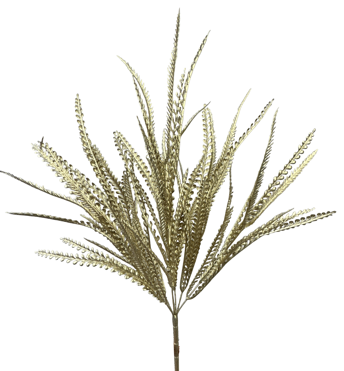 Gold Metallic Leaves Bush