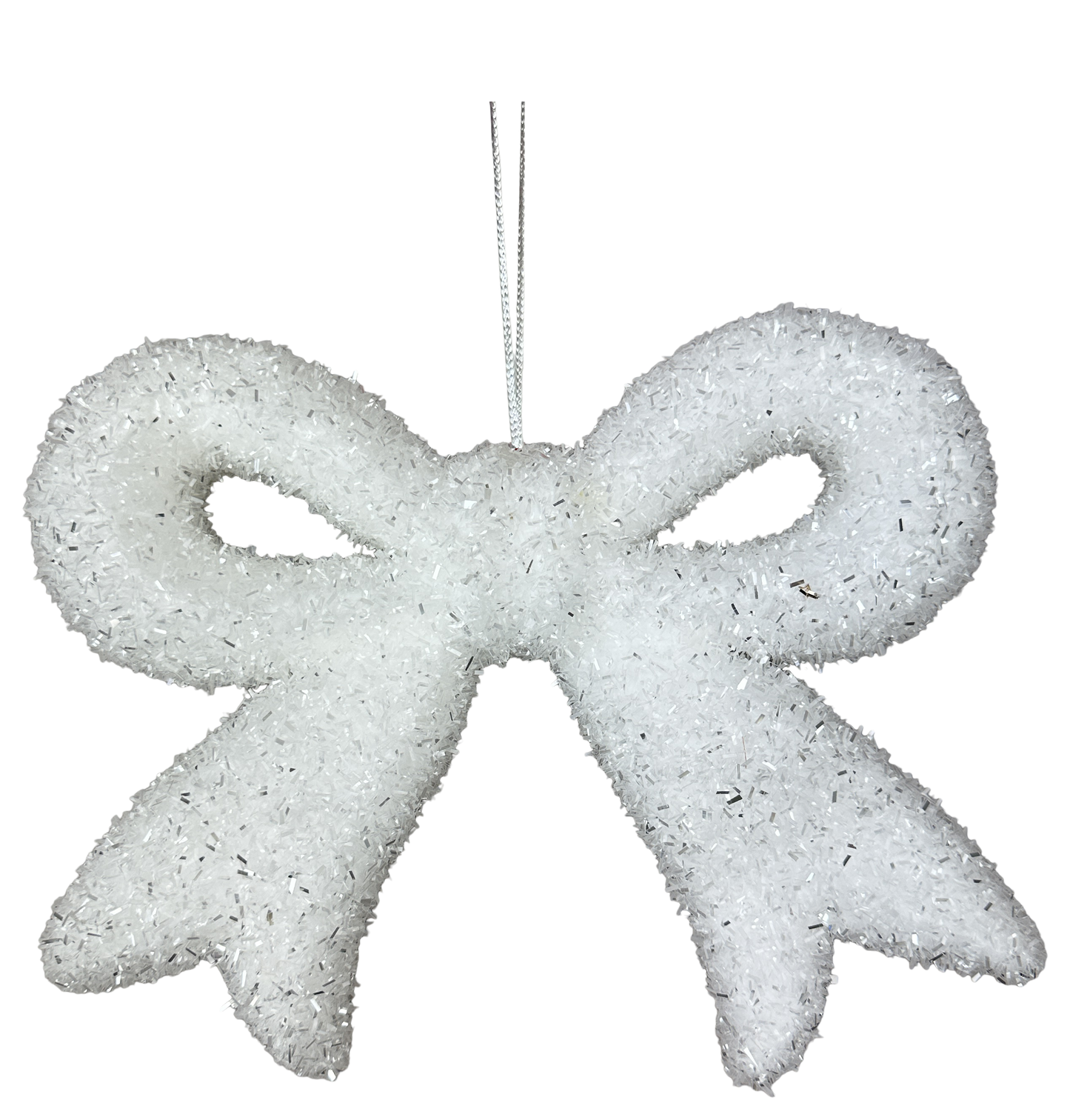 10"White Bow