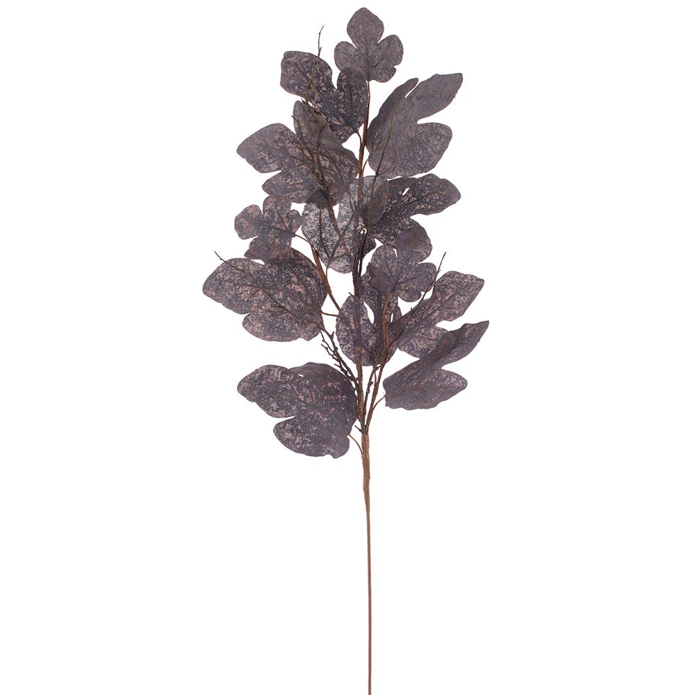47" Fig Leaf Spray Black - Burlap and Bling Decor