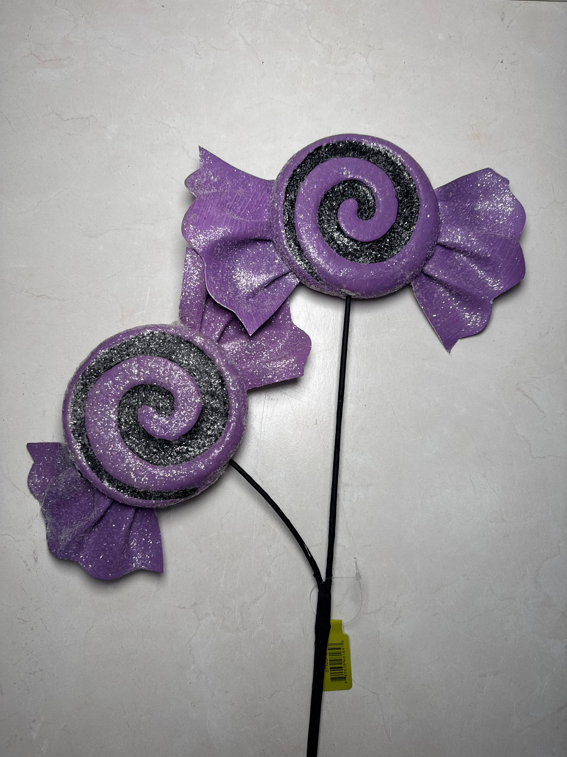 Candy Spray Purple/Black - Burlap and Bling Decor