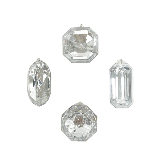 4" JEWEL ASSORTMENT CRYSTAL