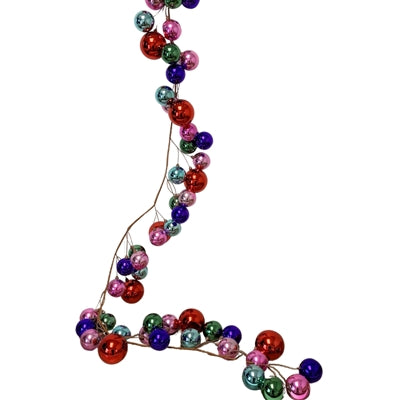 Fun and Festive Ball Garland Multi 6'