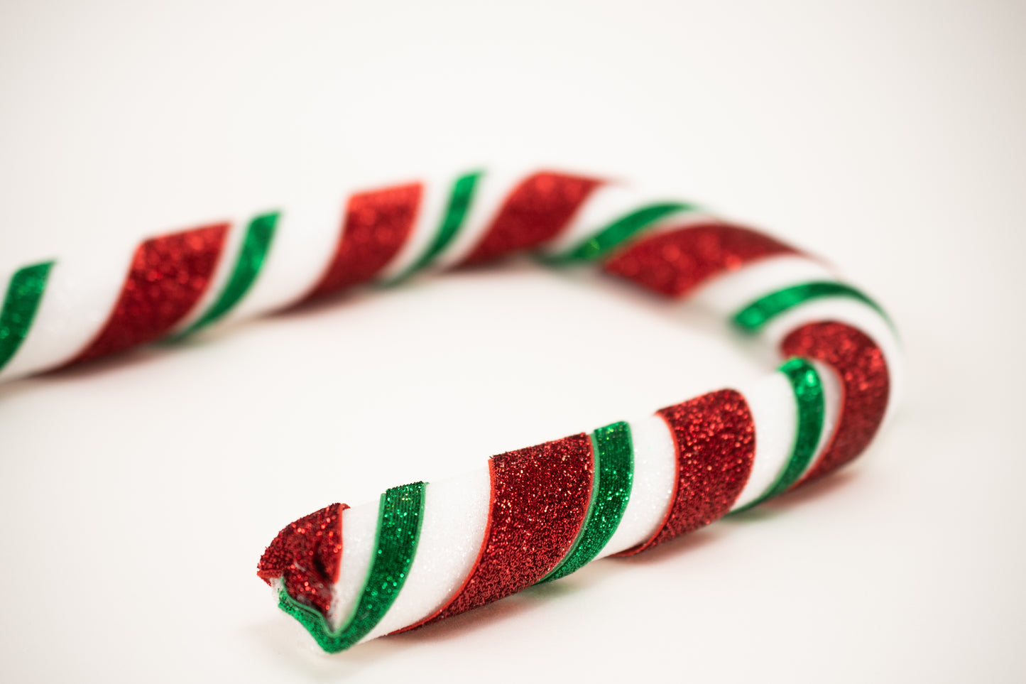 Playful Candy Cane Spray 31" - Red/White